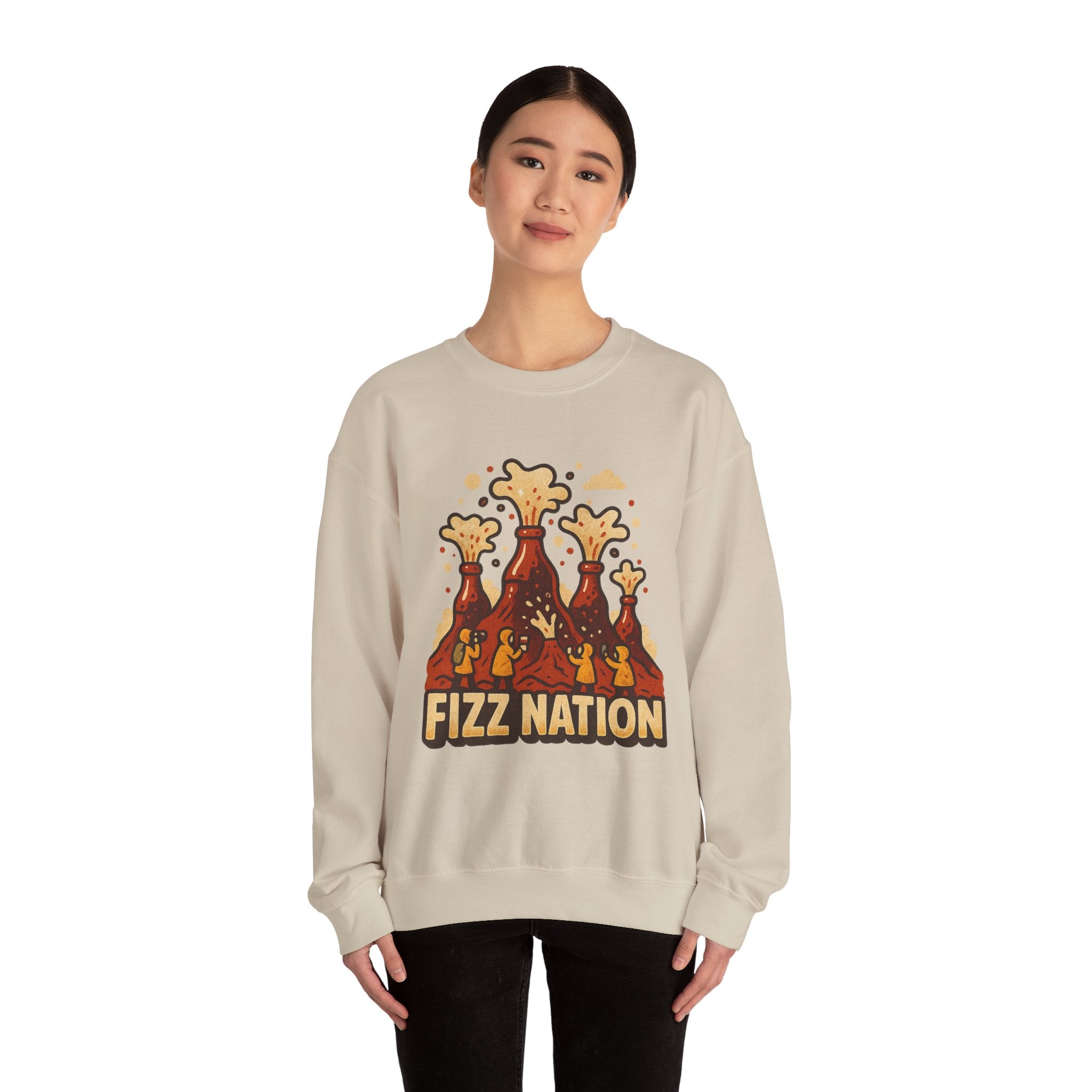 Fizz Nation:Crewneck Sweatshirt