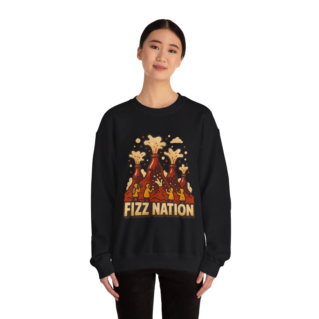 Fizz Nation:Crewneck Sweatshirt